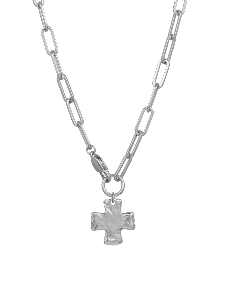 Collana a Catena Grossa con Croce