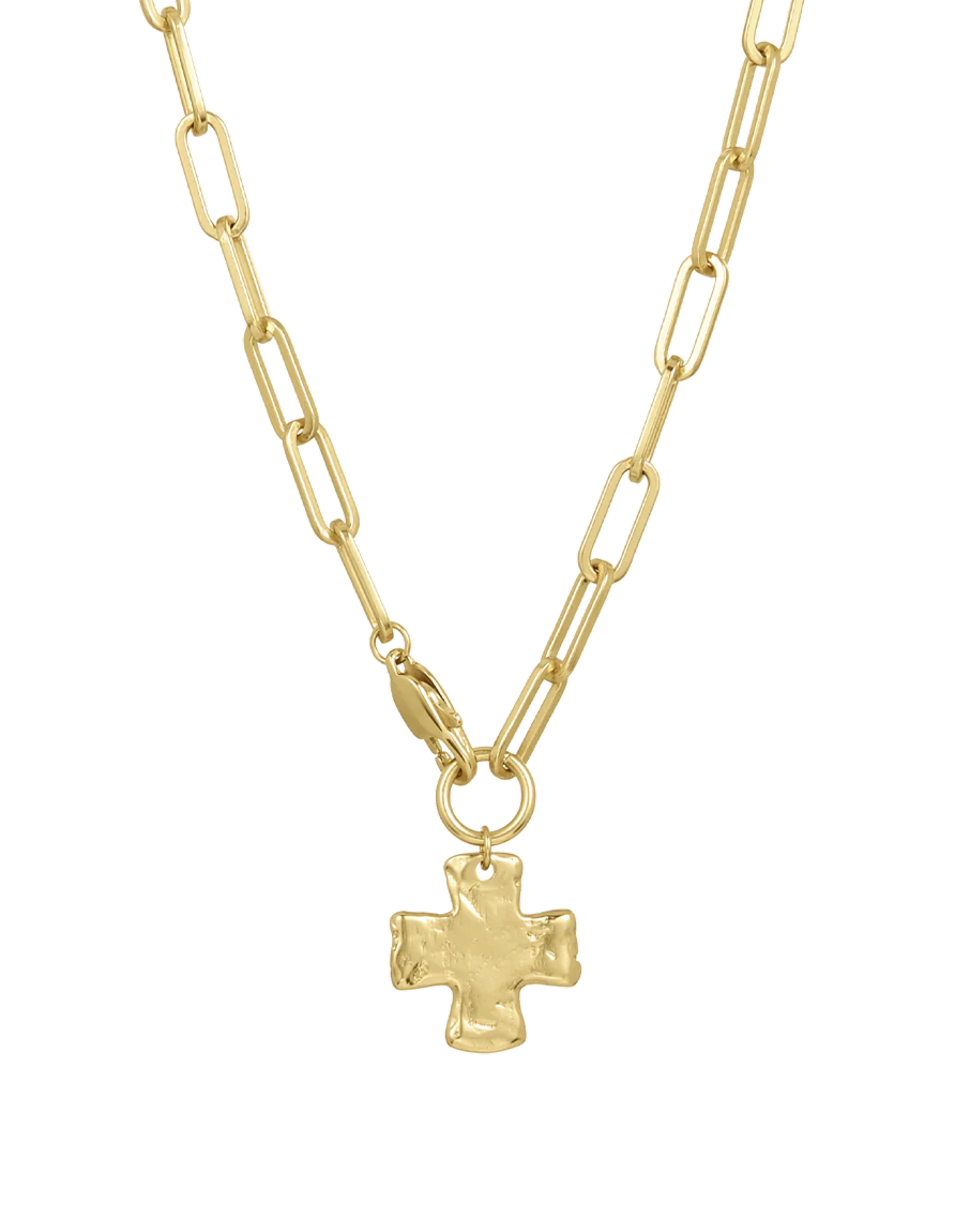Collana a Catena Grossa con Croce